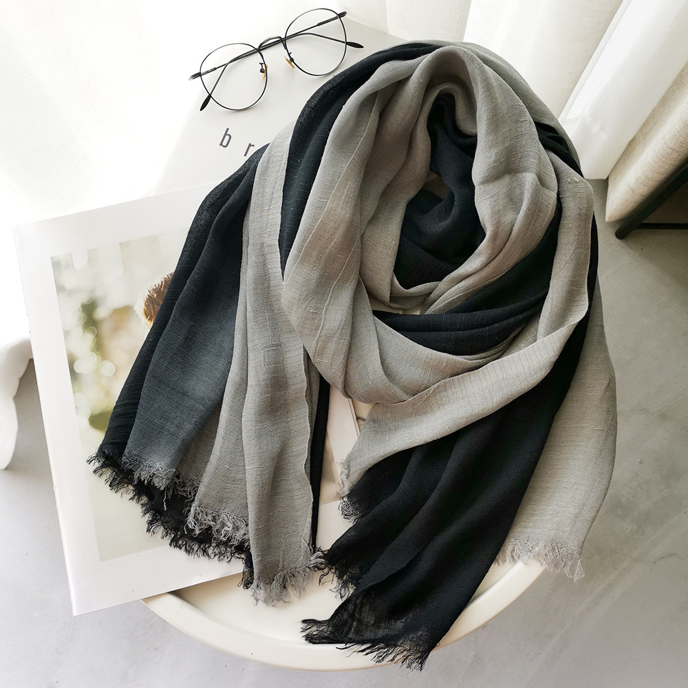 Bandana Cotton - Japanse stijl unisex katoenen linnen sjaal