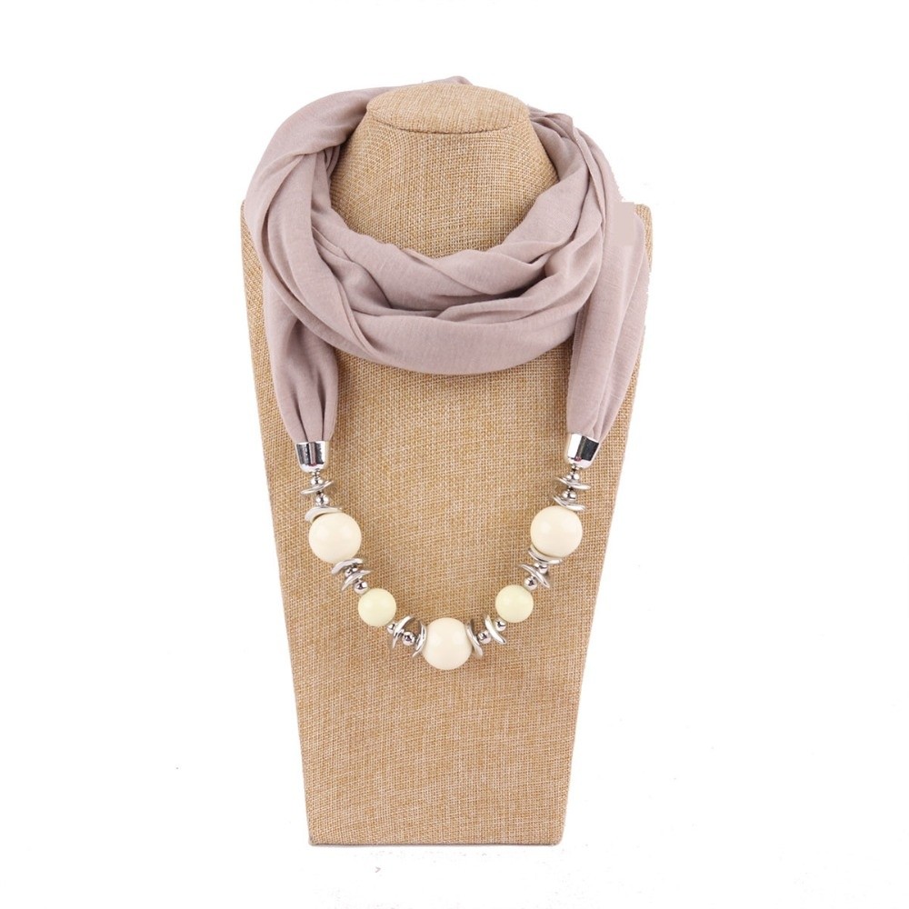 Nieuwe Chiffon Sjaal met Kraal - Infinity Scarf Knit recensie en prijs
