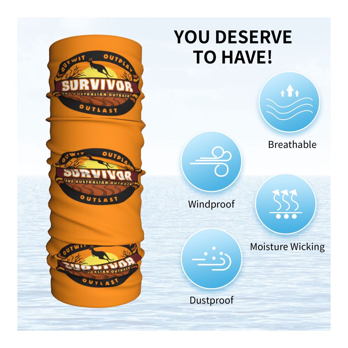 Adventure Game TV Show Survivo - Neck Warmer Tube recensie en prijs