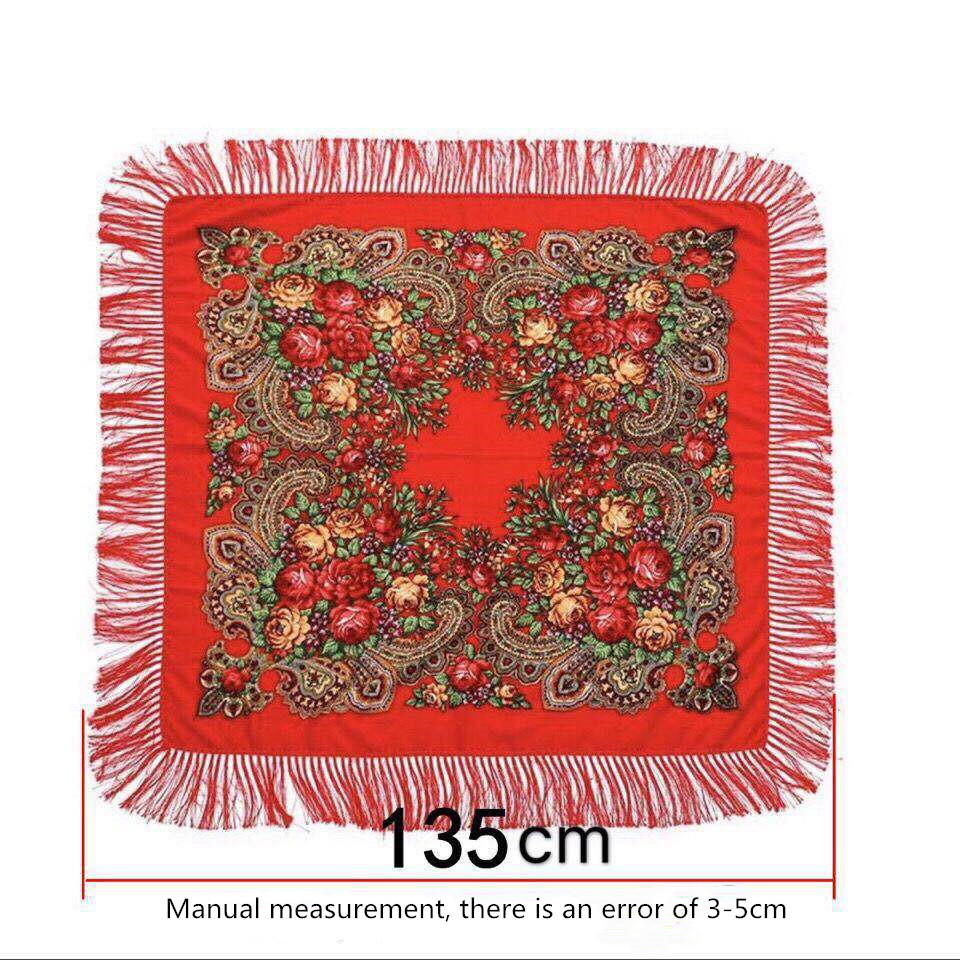 135*135Cm Vrouwen Russische St - Bandana Cotton recensie en prijs